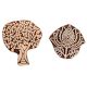 Set of 2 Piece New Mix Wooden Printing Block